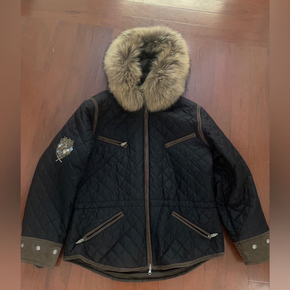 M. Miller Kristene quilted jacket XL